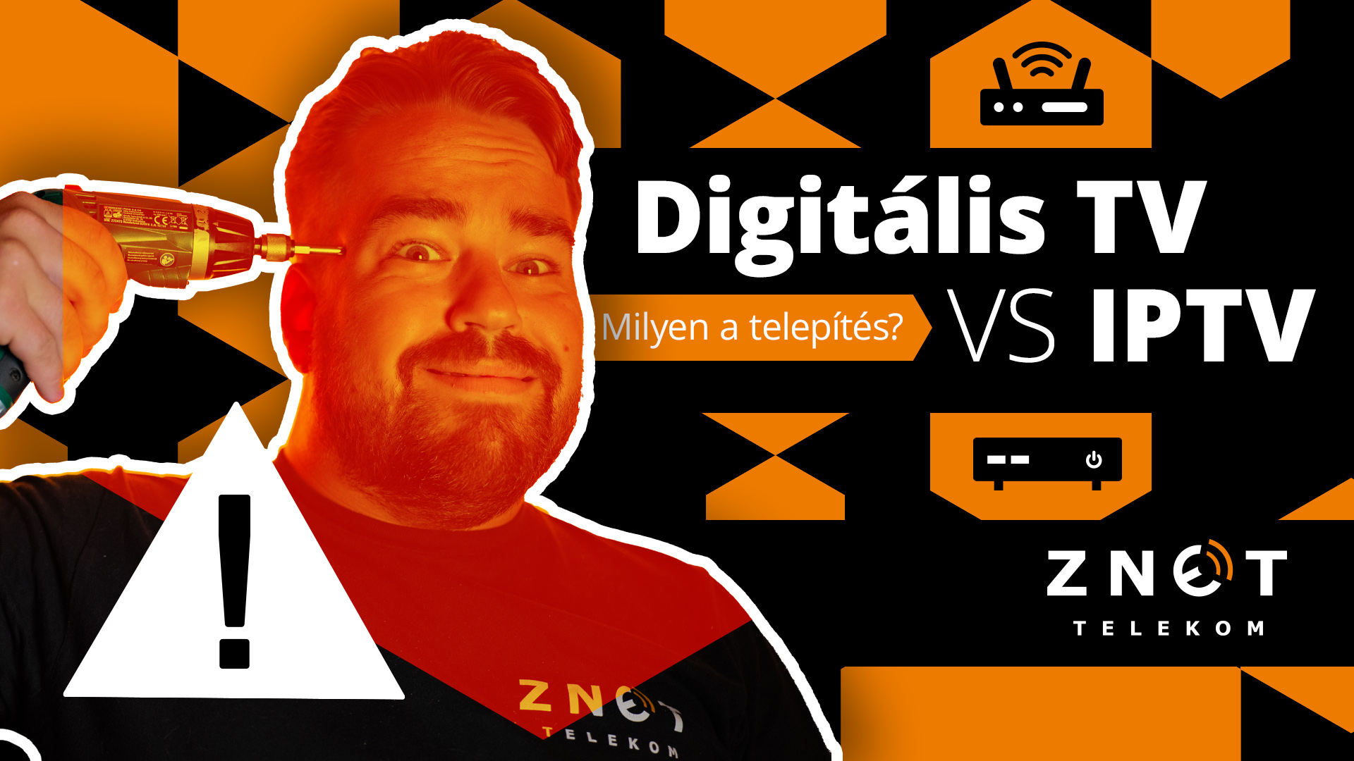 Digitális TV vs Iptv telepítés